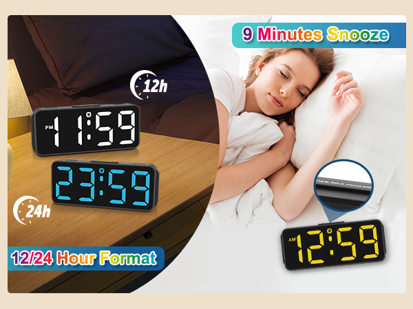 digital alarm clock