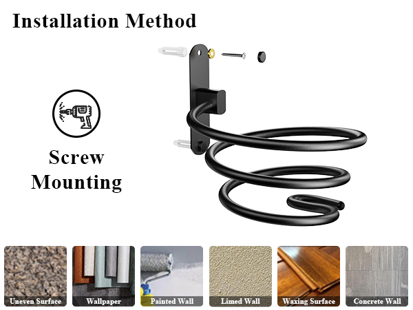 Tindbea Hair Dryer Holder
