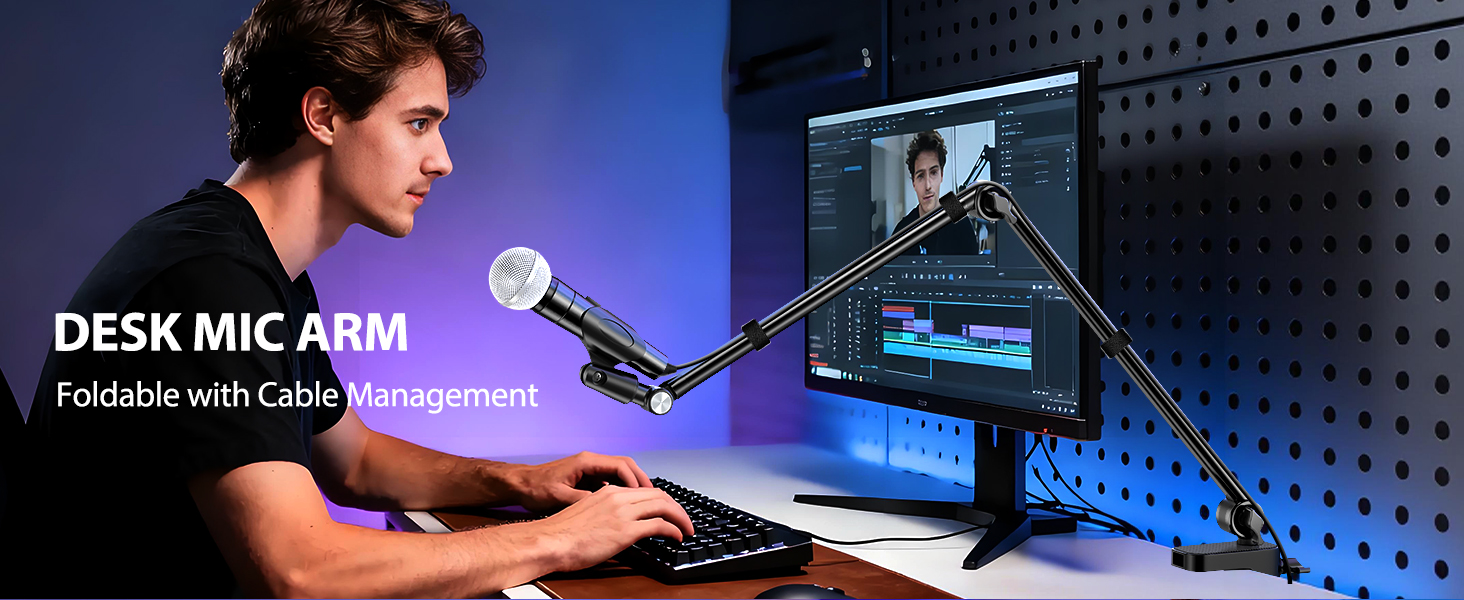 fifine microphone arm
