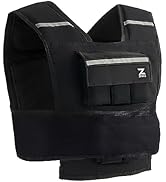 ZELUS 20lb/ 30lb/ 60lb Weighted Vest with Adjustable Weights for Exercise, Weight Vest for Men, W...