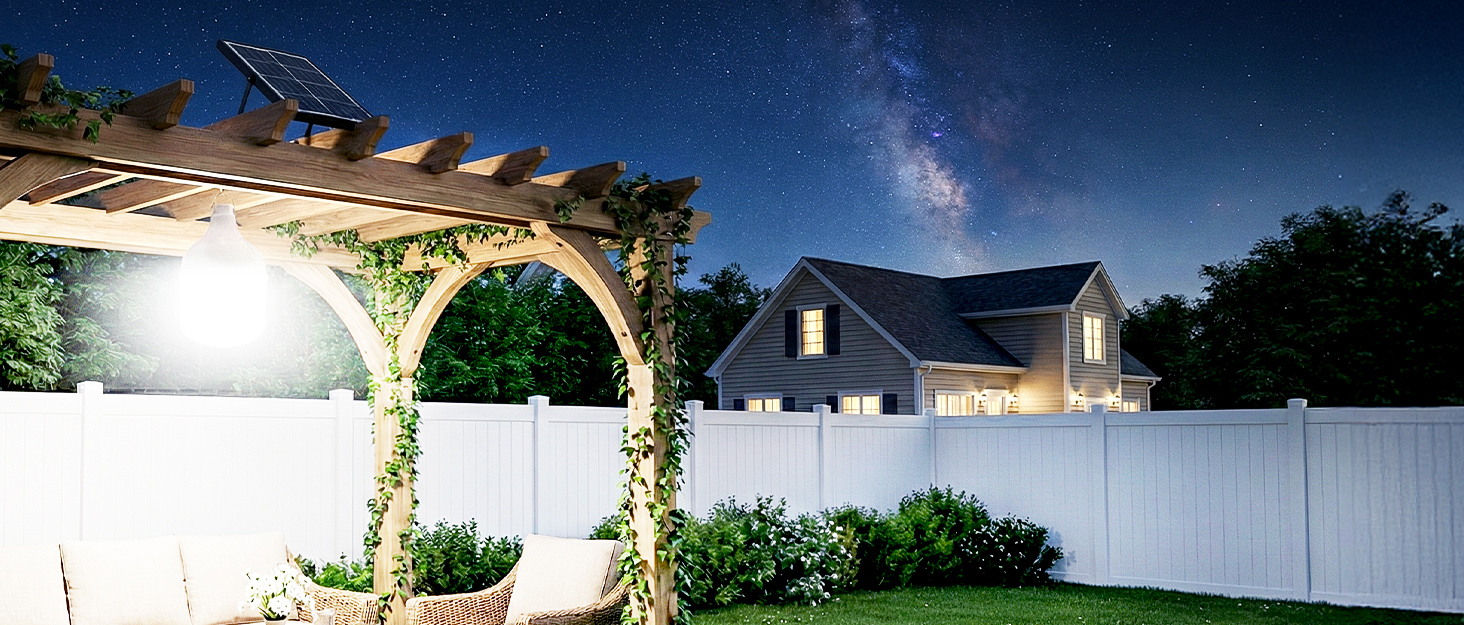 Solar Shed Light Indoor Outdoor