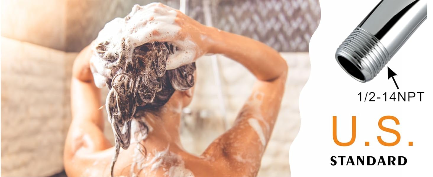 shower extension arm