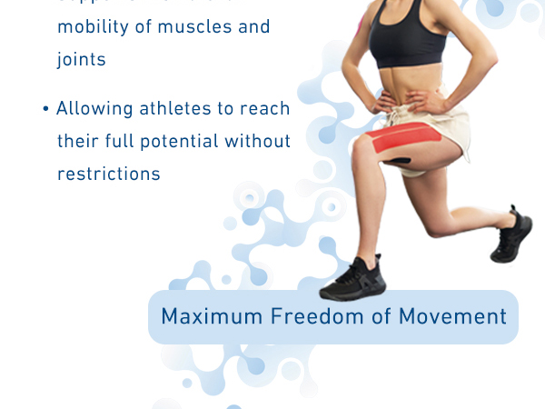Reach your full potential with maximum freedom of movement