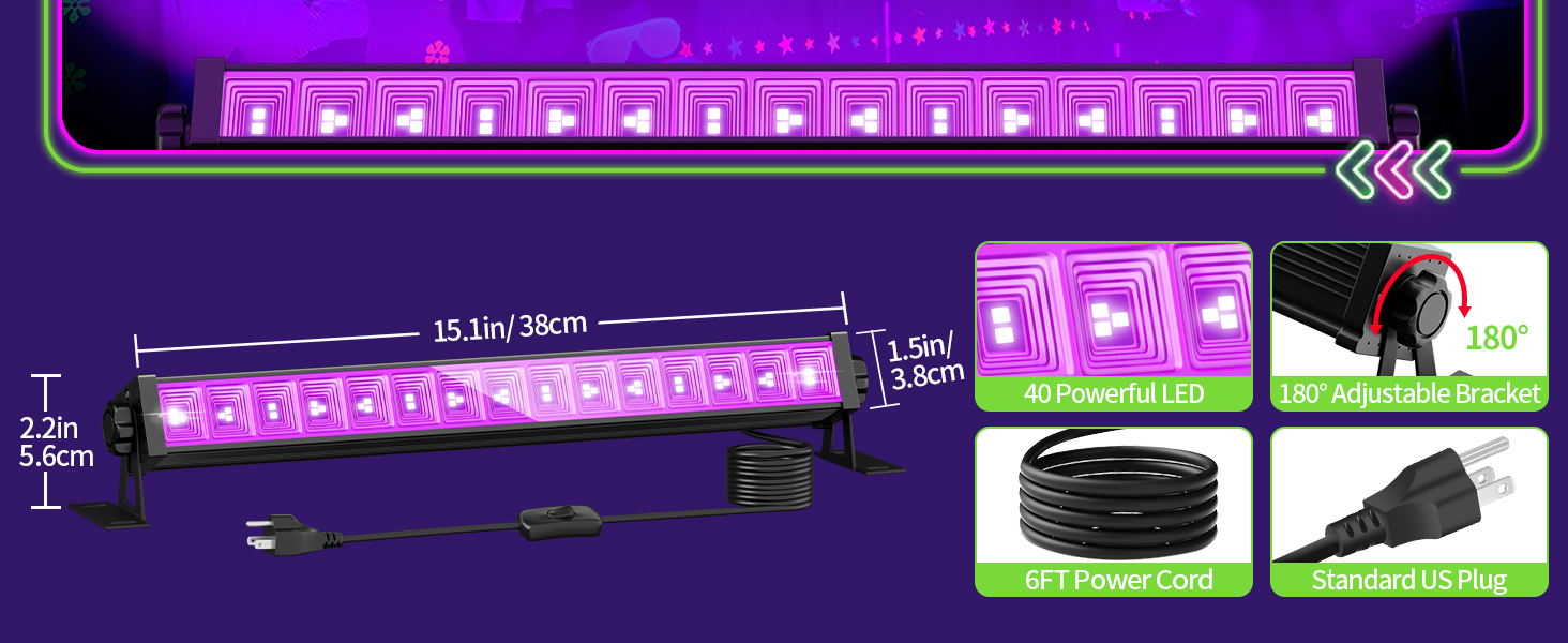 blacklight bar