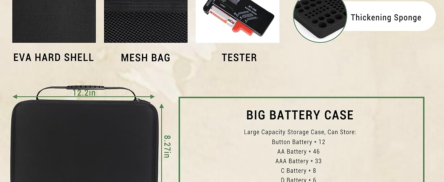 battery storage case