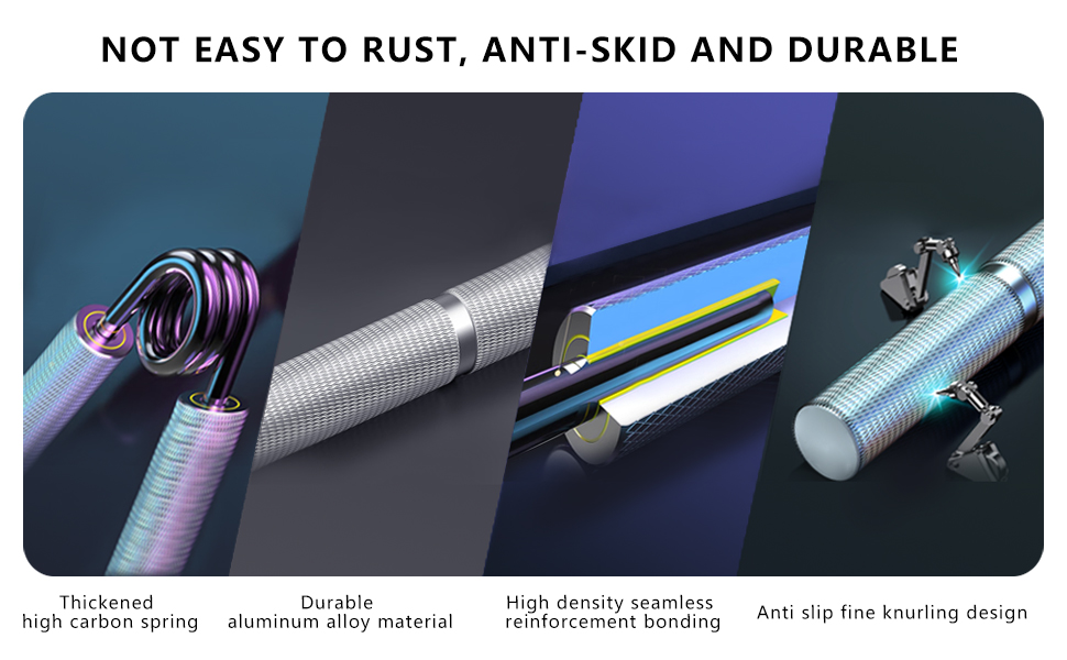 NOT EASY TO RUST, ANTI-SKID AND DURABLE