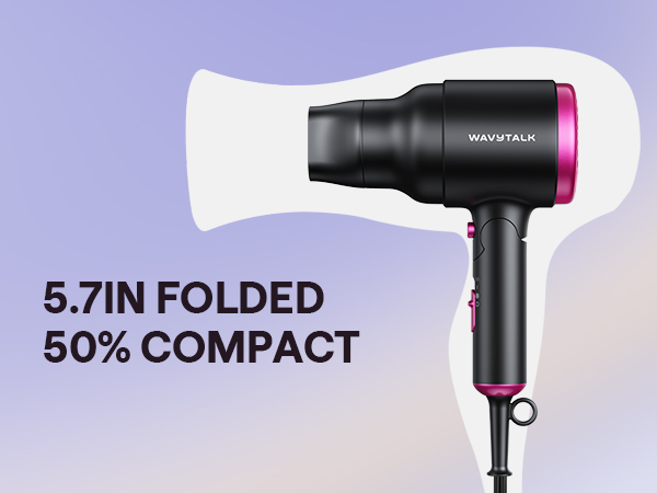 compact hair dryer