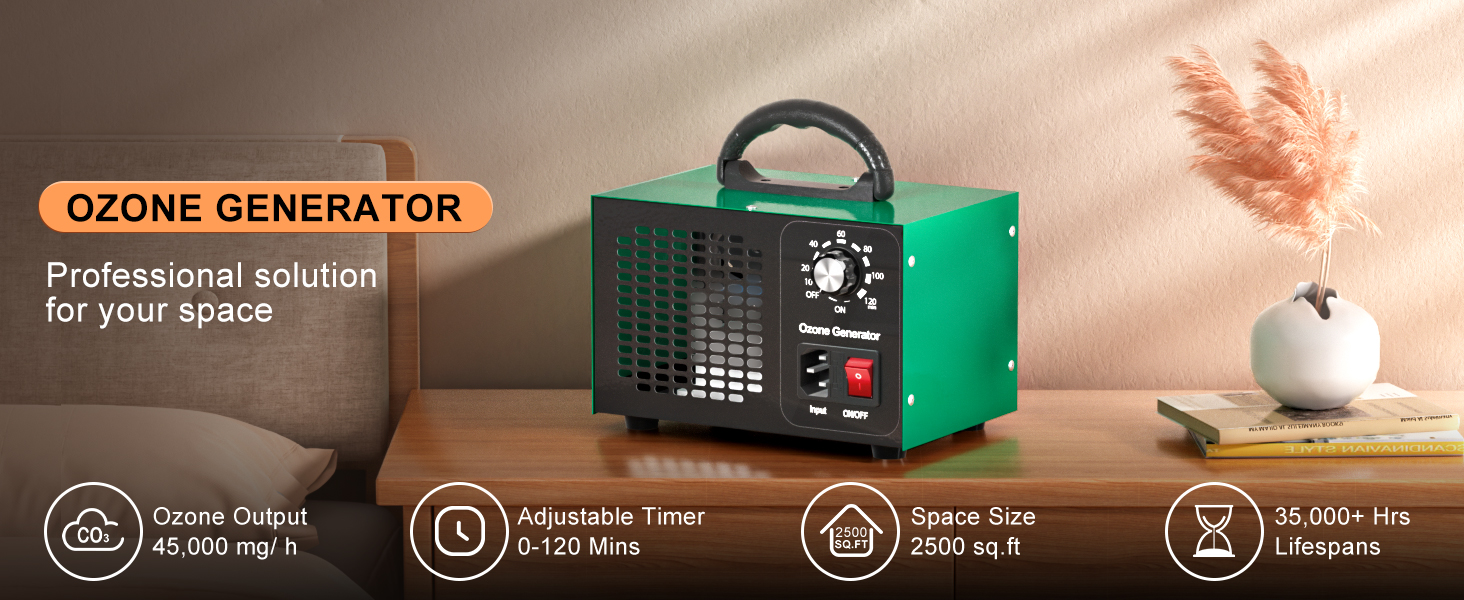 Ozone Generator 45,000mg/h