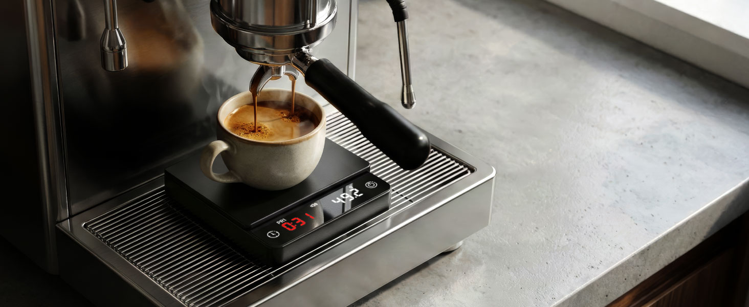 Mini Smart Coffee Scale with LCD Display