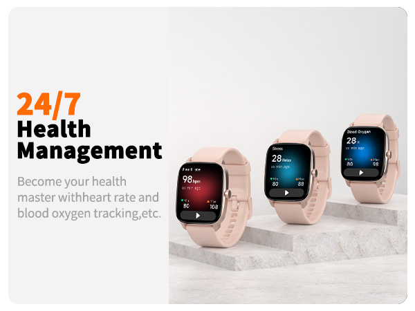 smart watch for women 24/7 Health Management