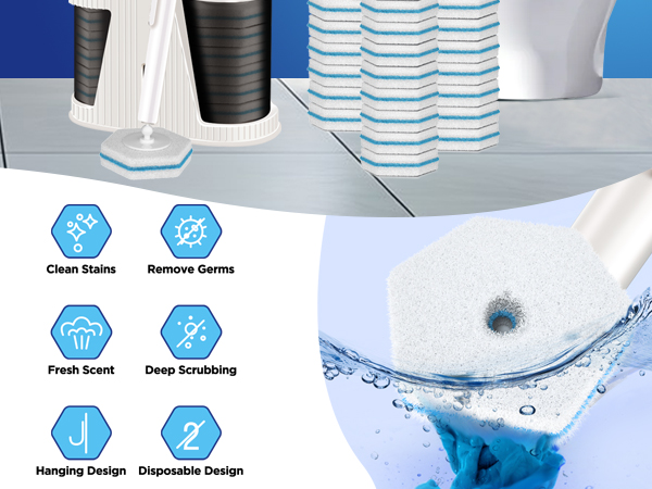 toilet brush disposable