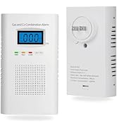 Plug in Combination Gas &amp; Carbon Monoxide Detectors - Natural Gas Detectors &amp; Carbon Monoxide Ala...