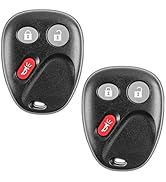 KeylessOption Key Fob Replacement for 2003 2004 2005 2006 2007 Chevrolet Chevy Silverado Suburban...
