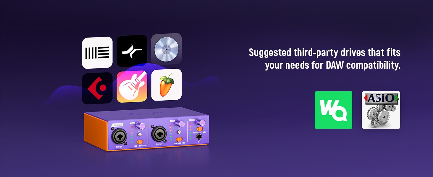 interface for music recording