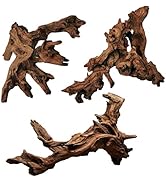 Hamiledyi Aquarium Driftwood Natural Trunk Driftwood Assorted Branches 8-12" Reptile Wood Decor T...