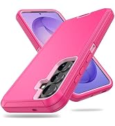 ACAGET for Samsung Galaxy S26 Plus Case for Women, Heavy Duty Matte Non Slip Armor Cover with Ant...