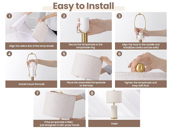 Table lamp set of 2