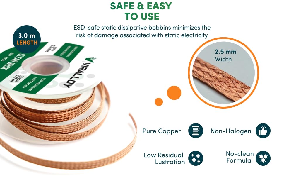 solder braid solder sucker solder wick braid