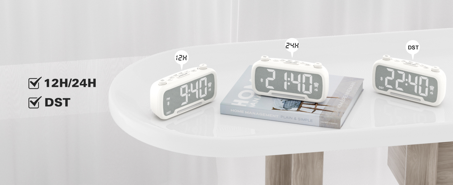 12H/24H &amp; DST