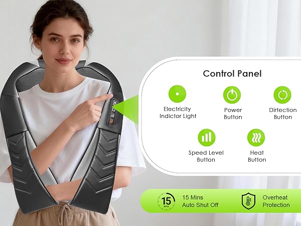 cordless massager with heat