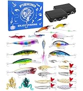 UCEC Advent Calendar 2025 Fishing Advent Calendar Fishing Gifts For Men Teens Boys 24 Days Christ...