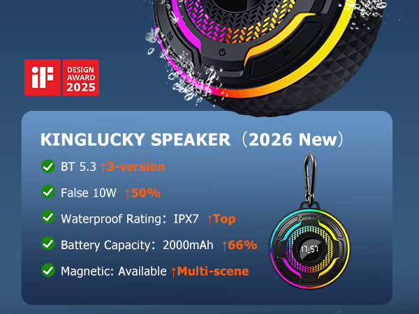 Shower speaker Bluetooth speaker