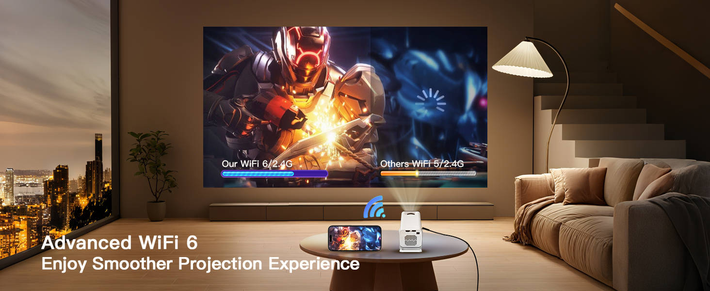 projector with wifi