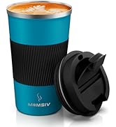 MOMSIV 17oz Travel Mug, Insulated Coffee Cup with Leakproof Lid, Vacuum Stainless Steel Double Wa...