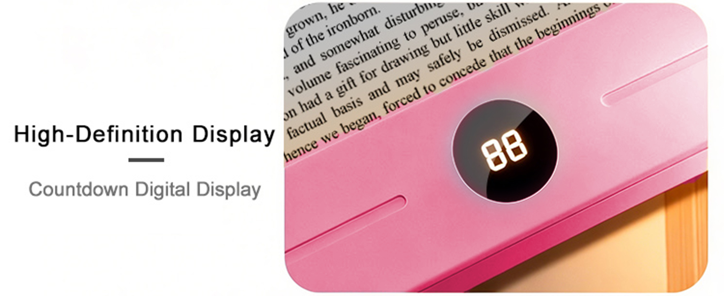 LED Clear Flat Book Light