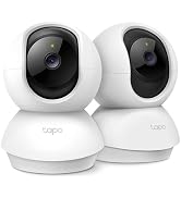Tapo 2K Pan/Tilt Security Camera for Baby Monitor, Dog Camera w/Motion Detection, 2-Way Audio Sir...