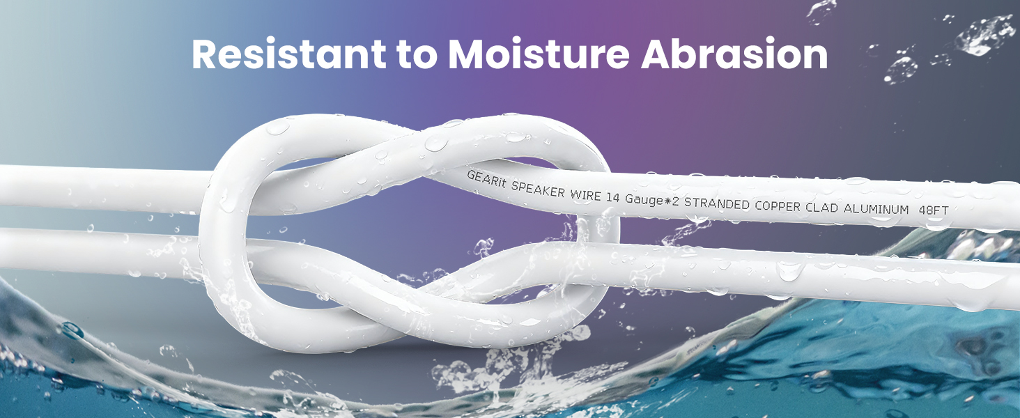 waterproof speaker wire