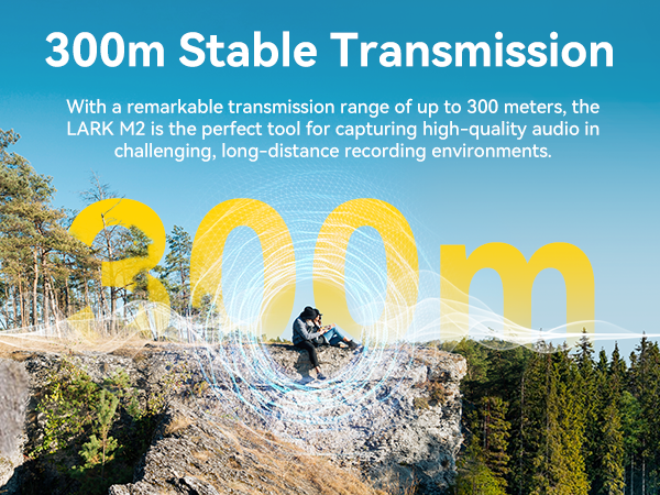 Hollyland Lark M2 wireless lavalier microphone