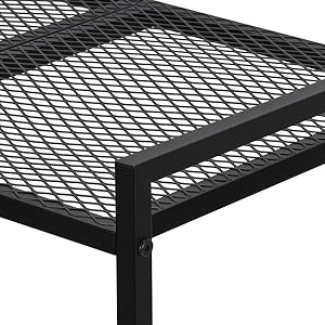 Printer Stand Printer Cart for Storage, Printer Table Multifunctional Metal Utility Shelves