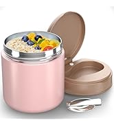 Insulated Food Jar for Kids - 15.2 Oz, Thermo for Hot Food, Soup Thermo, Insulated Food Container...