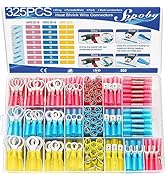 325PCS Marine Grade Heat Shrink Wire Connectors - Sopoby Electrical Connectors Kit of Tinned Red ...