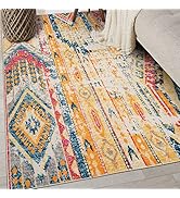 Rugshop Sky Collection Bohemian Area Rug 5' x 7' Multi