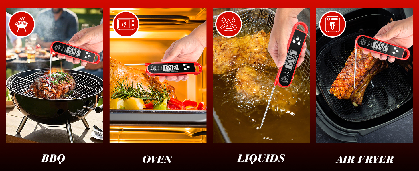 Cooking thermometer for meat gift choice