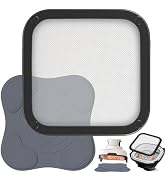 MVRPOWER 2Pcs Silicone Heat Resistant Mat &amp; Splatter Shield, Foldable Silicone Mat and Splatter S...