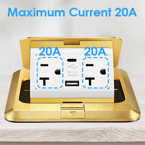 floor outlet pop up outlet