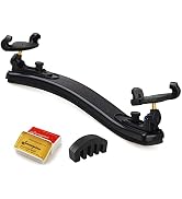 ?NANYI Violin Shoulder Rest - Collapsible &amp; Adjustable for 1/2 Violins, Universal Fit with Soft H...