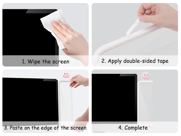 monitor memo board side mount