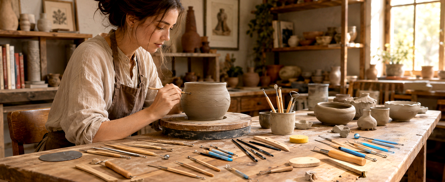 Pottery Tools Kit