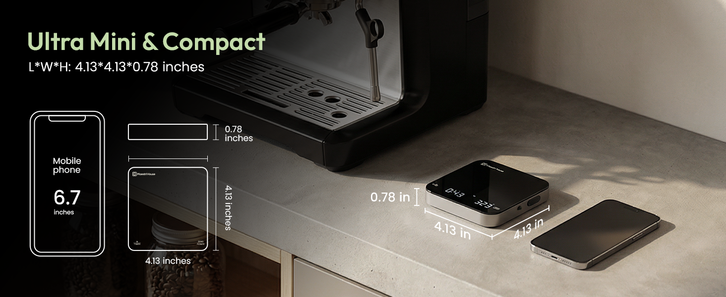 Maestri House Coffee Scale with Timer