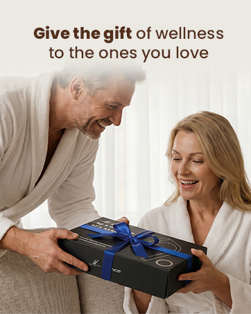 Massage gun wellness gift — ideal for muscle recovery and self-care.