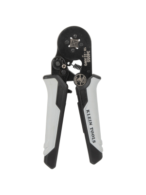 Ferrule Crimping Tool, Square Crimper Pliers for 10 to 22 AWG Wire Terminals
