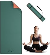 Yoga Mat Non Slip, Anti-Tear 1/4 Thick TPE Yoga Mats for Women and Men, 72"x24" Exercise &amp; Fitnes...