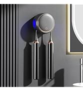Wall Mounted Toothbrush Holder,Toothbrush Covers with 2 Toothbrush Slots,Rechargeable Travel Home...