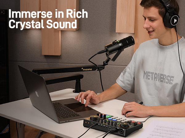 MAONO podcast equipment bundle