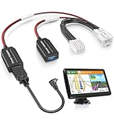 Pixelman GPS Charger Cable Adapter for Garmin(12-pin Type B),Compatible with Select Honda Civic,A...