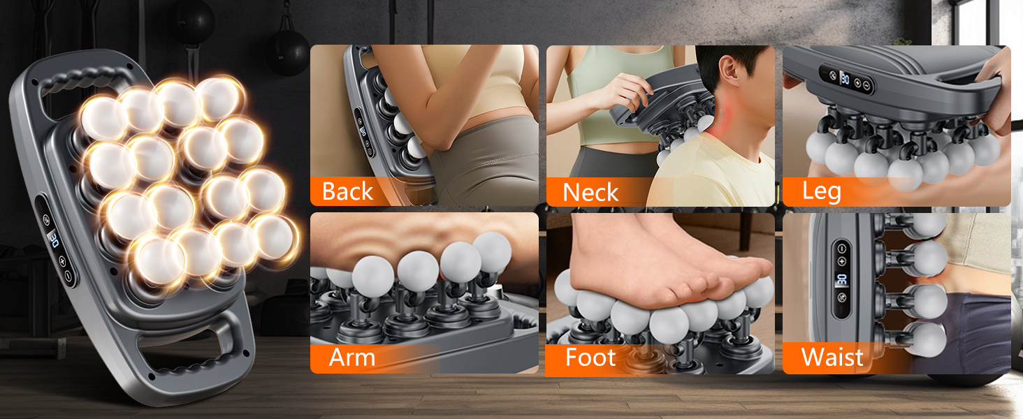 various massage area